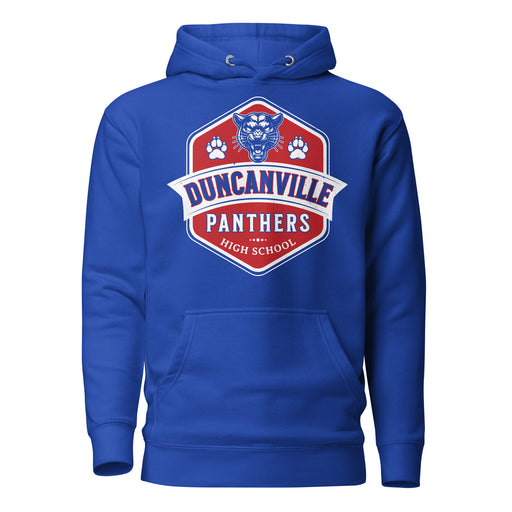 Duncanville High School Panthers Royal Blue Premium Hoodie 209