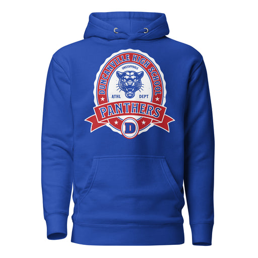 Duncanville High School Panthers Royal Blue Premium Hoodie 212