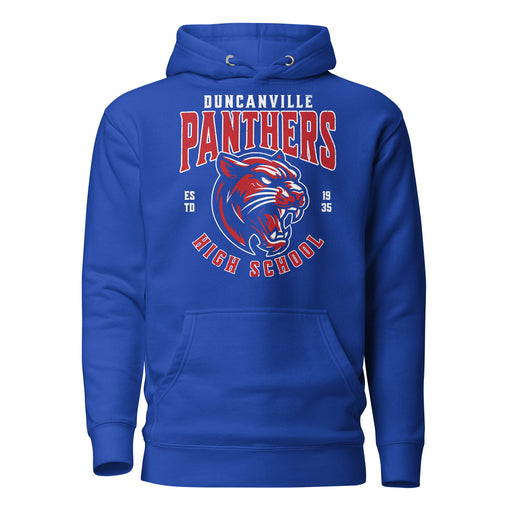 Duncanville High School Panthers Royal Blue Premium Hoodie 213