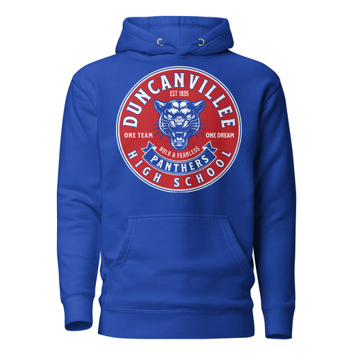 Duncanville High School Panthers Royal Blue Premium Hoodie 215