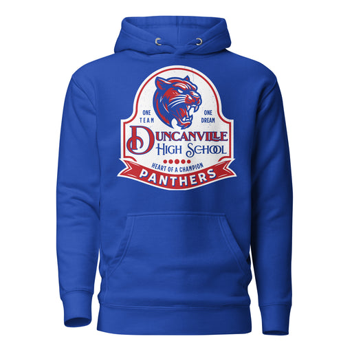 Duncanville High School Panthers Royal Blue Premium Hoodie 219