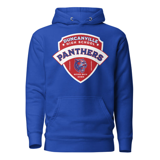 Duncanville High School Panthers Royal Blue Premium Hoodie 221