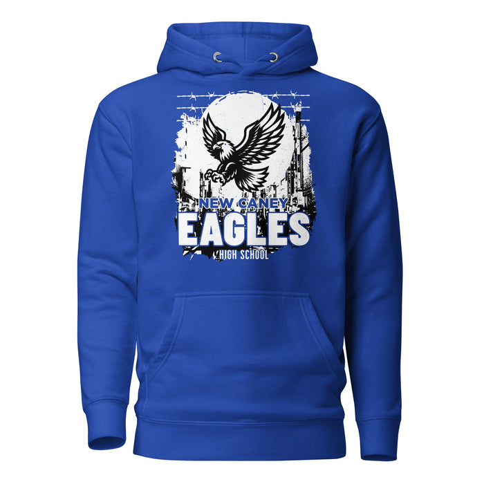 New Caney High School Eagles Royal Blue Premium Unisex Hoodie 202