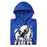 Neatly folded New Caney High School Eagles Royal Blue Premium Unisex Hoodie 202