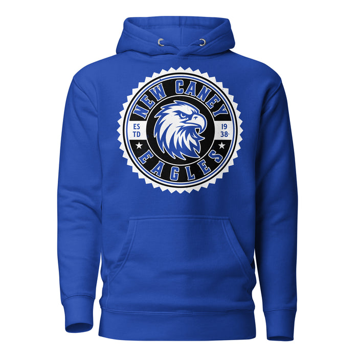 New Caney High School Eagles Royal Blue Premium Unisex Hoodie 203