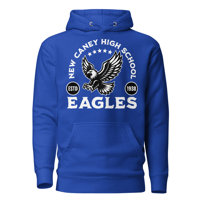 New Caney High School Eagles Royal Blue Premium Unisex Hoodie 208