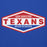 Close-up view of Sam Houston High School Texans Royal Blue Premium Unisex Hoodie 009