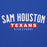 Close-up view of Sam Houston High School Texans Royal Blue Premium Unisex Hoodie 021