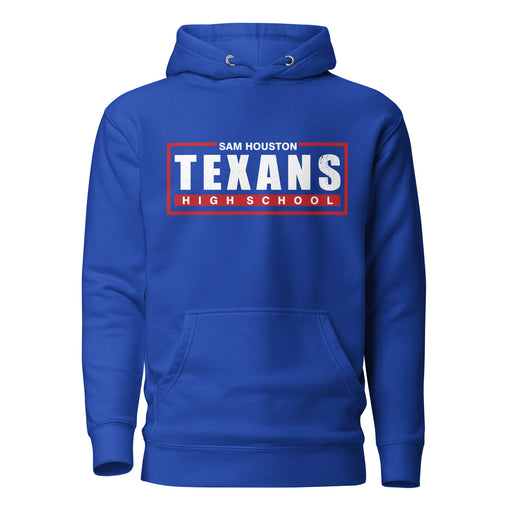 Sam Houston High School Texans Royal Blue Premium Unisex Hoodie 049