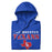 Neatly folded Sam Houston High School Texans Royal Blue Premium Unisex Hoodie 222