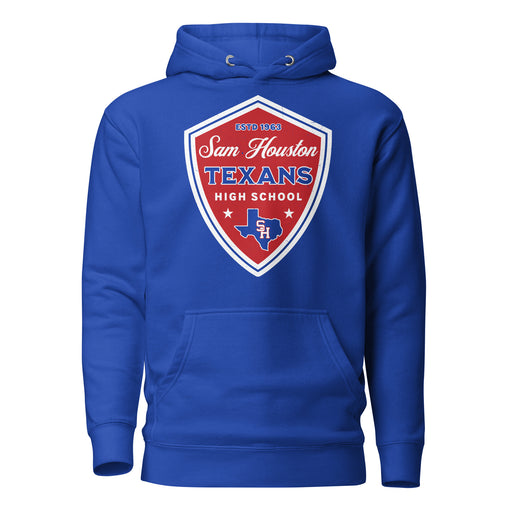 Sam Houston High School Texans Royal Blue Premium Unisex Hoodie 225