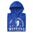 Neatly folded view of St. Frederick High School Warriors Royal Blue Premium Unisex Hoodie 206