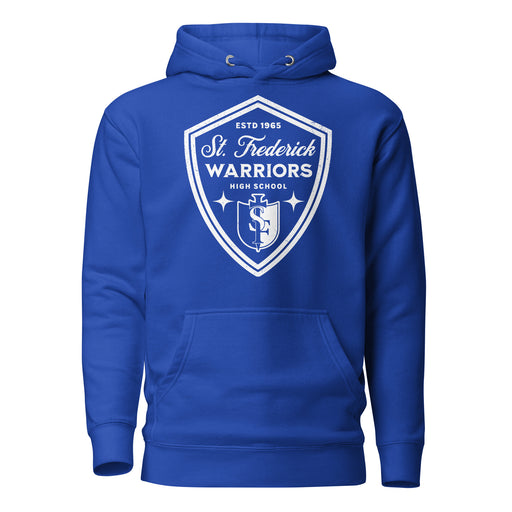 St. Frederick High School Warriors Royal Blue Premium Unisex Hoodie 225