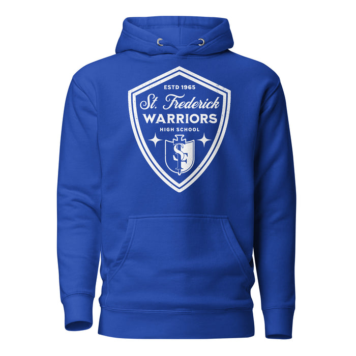 St. Frederick High School Warriors Royal Blue Premium Unisex Hoodie 225