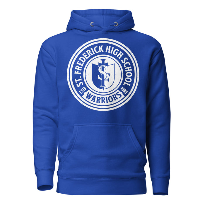 St. Frederick High School Warriors Royal Blue Premium Unisex Hoodie 220