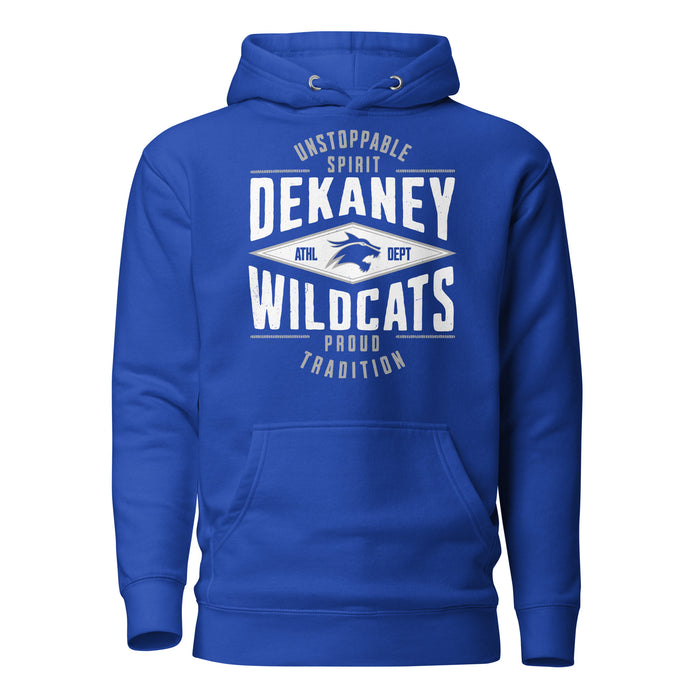 Dekaney High School Wildcats Royal Blue Premium Unisex Hoodie 210