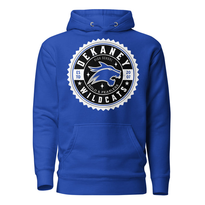 Dekaney High School Wildcats Royal Blue Premium Unisex Hoodie 203