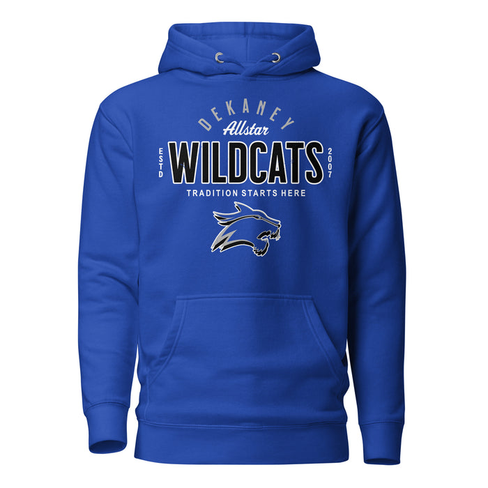 Dekaney High School Wildcats Royal Blue Premium Unisex Hoodie 040