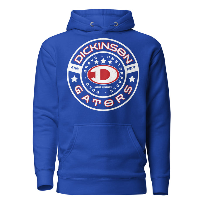 Dickinson High School Gators Royal Blue Premium Unisex Hoodie 239