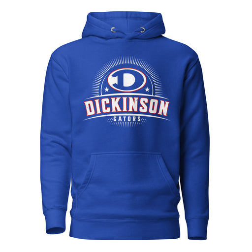 Dickinson High School Gators Royal Blue Premium Unisex Hoodie 221