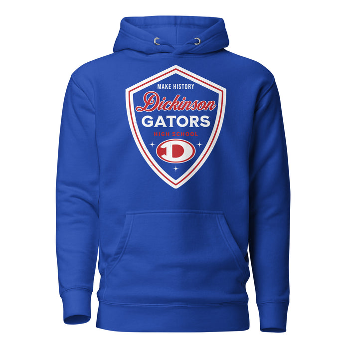 Dickinson High School Gators Royal Blue Premium Unisex Hoodie 225