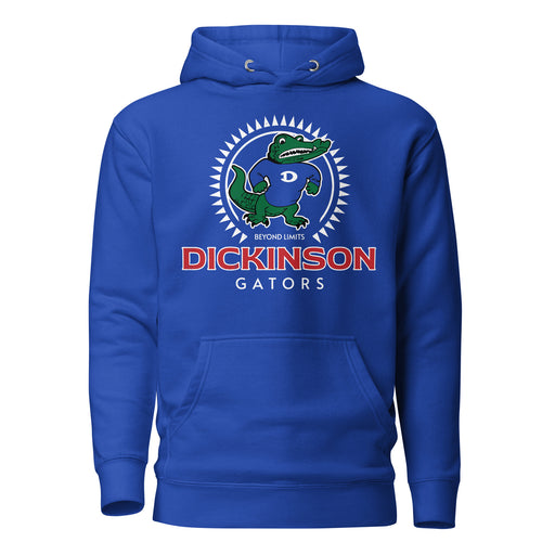 Dickinson High School Gators Royal Blue Premium Unisex Hoodie 226