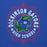 Close-up view of Dickinson High School Gators Royal Blue Premium Unisex Hoodie 227