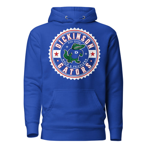 Dickinson High School Gators Royal Blue Premium Unisex Hoodie 203