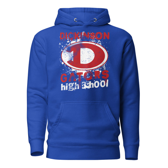 Dickinson High School Gators Royal Blue Premium Unisex Hoodie 205