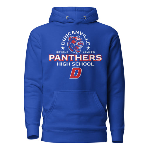 Duncanville High School Panthers Royal Blue Premium Hoodie 222
