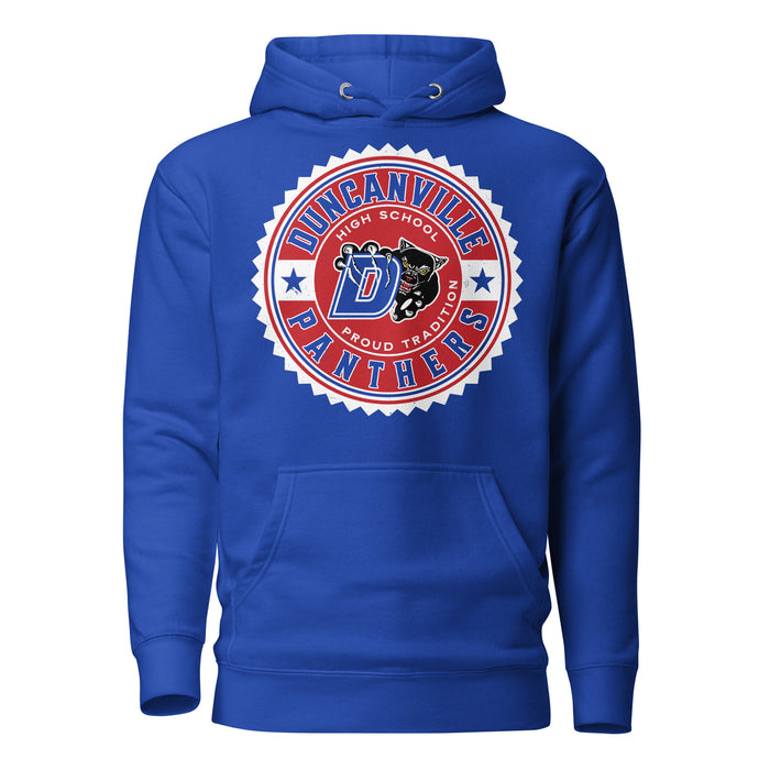 Duncanville High School Panthers Royal Blue Premium Hoodie 203