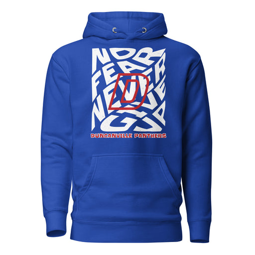 Duncanville High School Panthers Royal Blue Premium Hoodie 236
