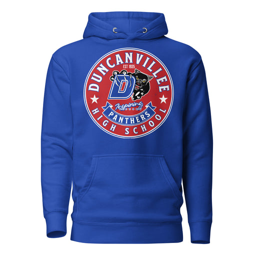 Duncanville High School Panthers Royal Blue Premium Hoodie 215