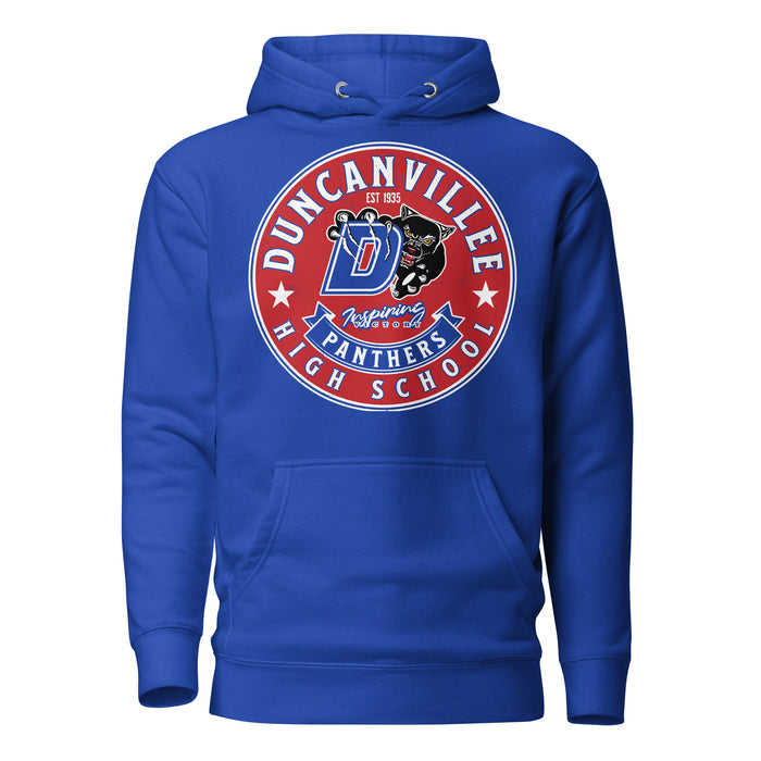 Duncanville High School Panthers Royal Blue Premium Hoodie 215