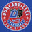 Close-up view of Duncanville High School Panthers Royal Blue Premium Hoodie 215