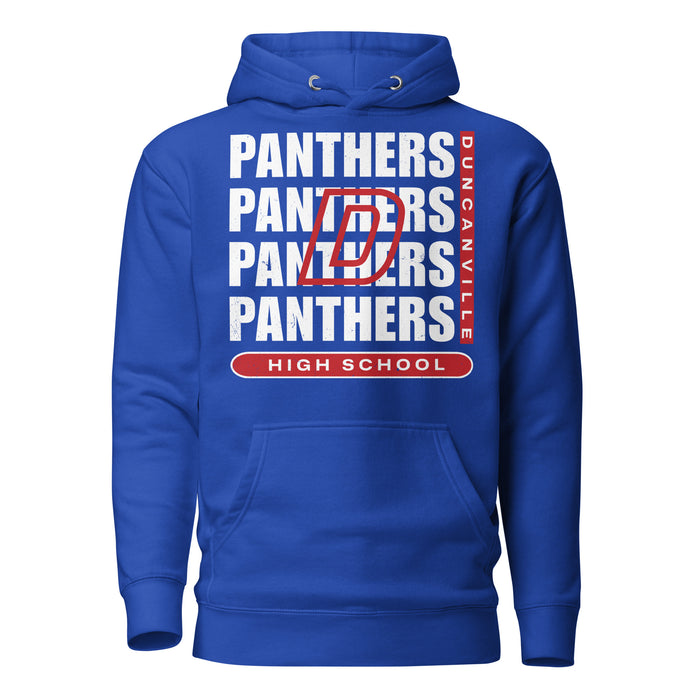 Duncanville High School Panthers Royal Blue Premium Hoodie 235