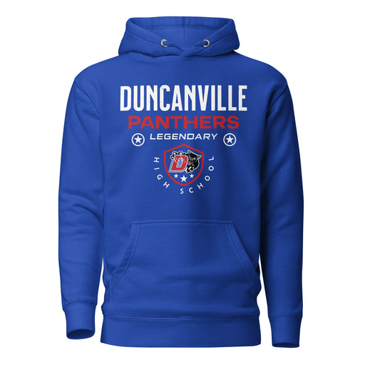Duncanville High School Panthers Royal Blue Premium Hoodie 003