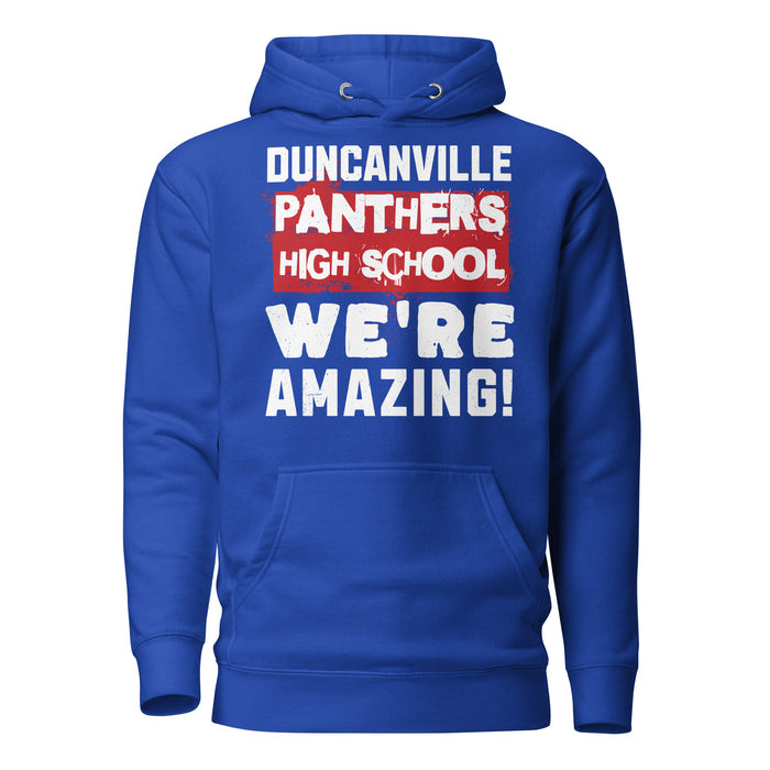 Duncanville High School Panthers Royal Blue Premium Hoodie 231