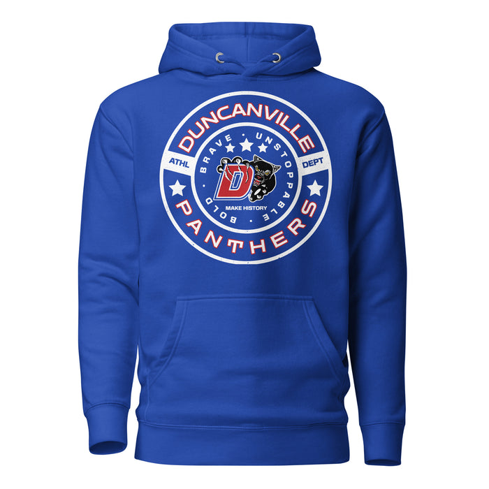 Duncanville High School Panthers Royal Blue Premium Hoodie 239