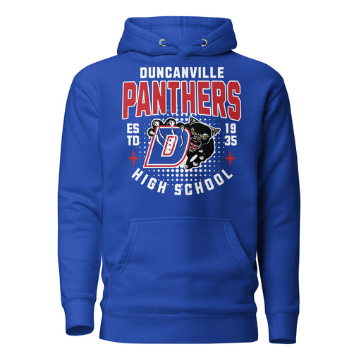 Duncanville High School Panthers Royal Blue Premium Hoodie 204