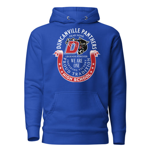 Duncanville High School Panthers Royal Blue Premium Hoodie 229