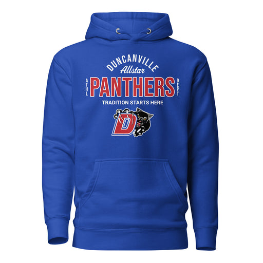 Duncanville High School Panthers Royal Blue Premium Hoodie 040