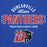 Close-up view of Duncanville High School Panthers Royal Blue Premium Hoodie 040