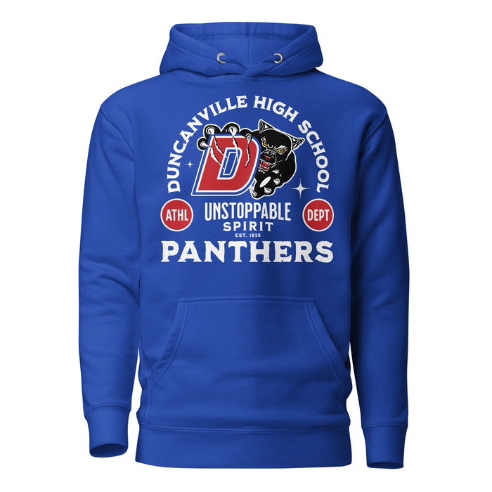 Duncanville High School Panthers Royal Blue Premium Hoodie 208