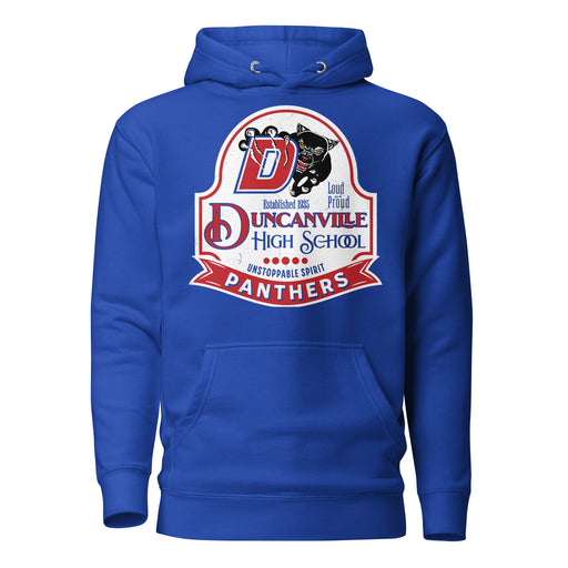Duncanville High School Panthers Royal Blue Premium Hoodie 219