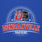 Close-up view of Duncanville High School Panthers Royal Blue Premium Hoodie 221