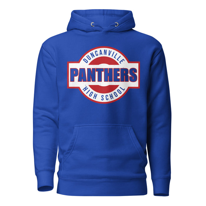 Duncanville High School Panthers Royal Blue Premium Hoodie 011