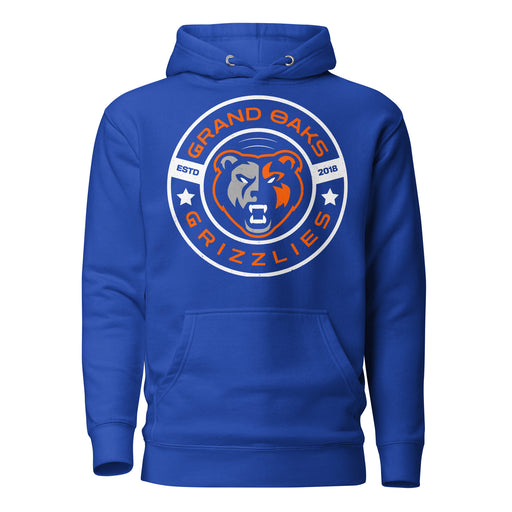 Grand Oaks High School Grizzlies Royal Blue Premium Unisex Hoodie 239