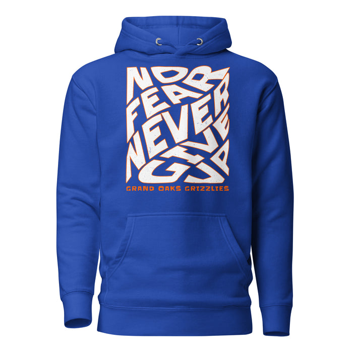 Grand Oaks High School Grizzlies Royal Blue Premium Unisex Hoodie 236