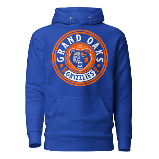 Grand Oaks High School Grizzlies Royal Blue Premium Unisex Hoodie 220